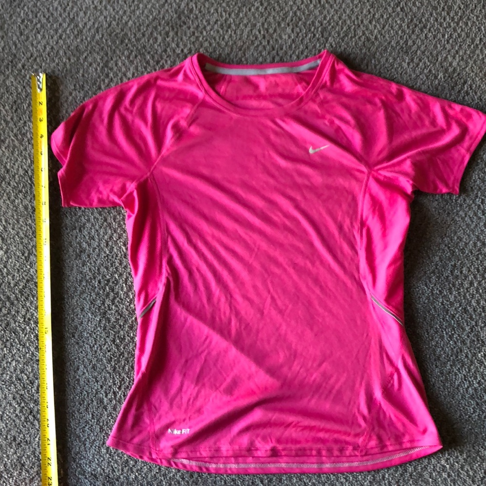 Pink Nike dry fit shirt